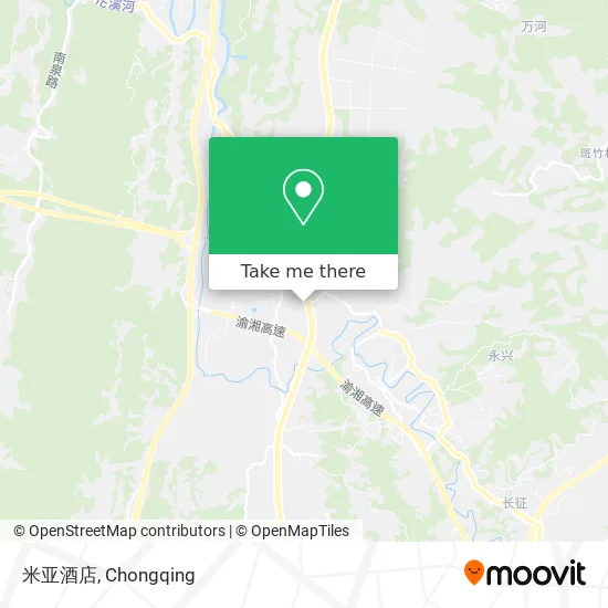 米亚酒店 map