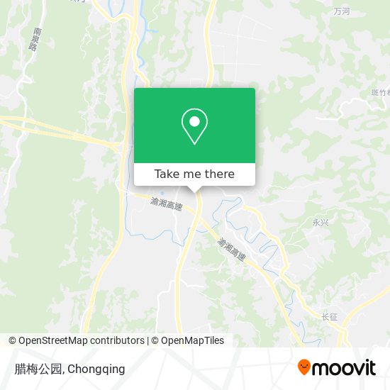 腊梅公园 map