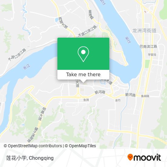 莲花小学 map