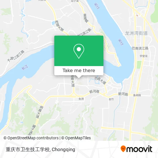 重庆市卫生技工学校 map