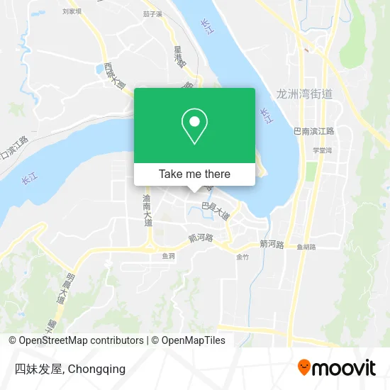 四妹发屋 map