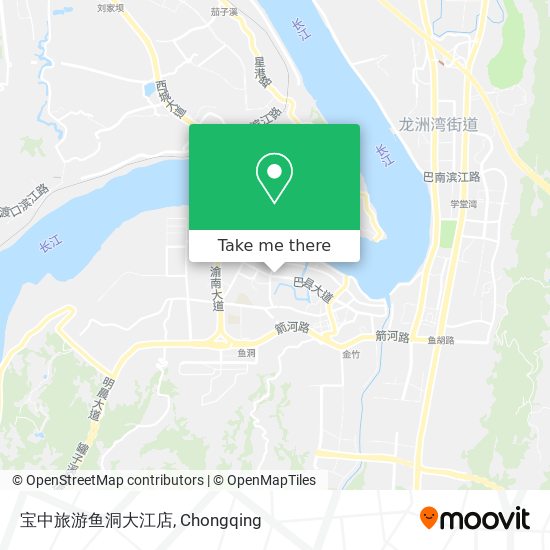 宝中旅游鱼洞大江店 map