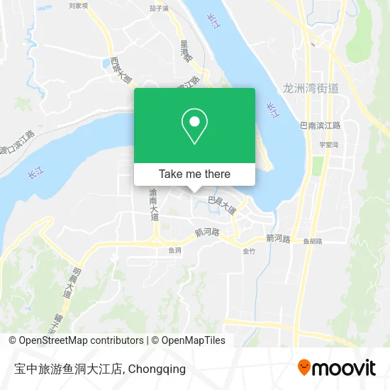 宝中旅游鱼洞大江店 map