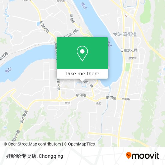 娃哈哈专卖店 map