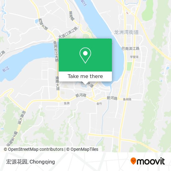 宏源花园 map
