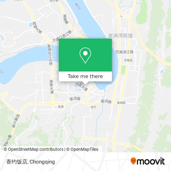 香约饭店 map