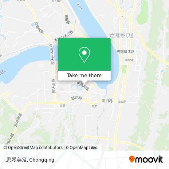思琴美发 map