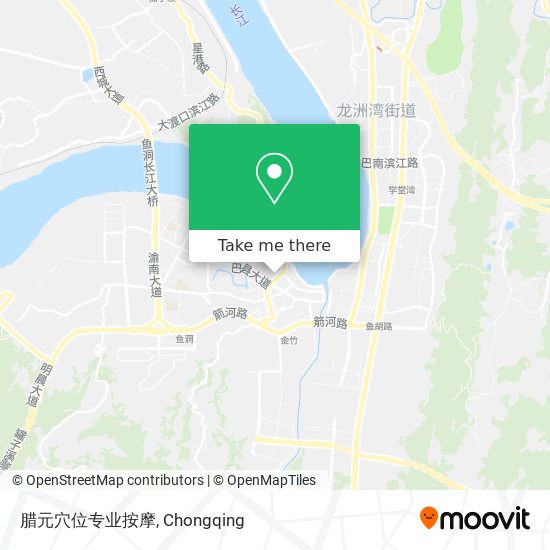 腊元穴位专业按摩 map