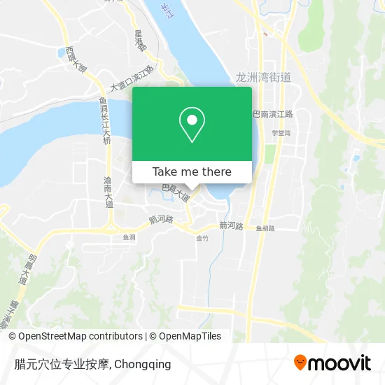 腊元穴位专业按摩 map