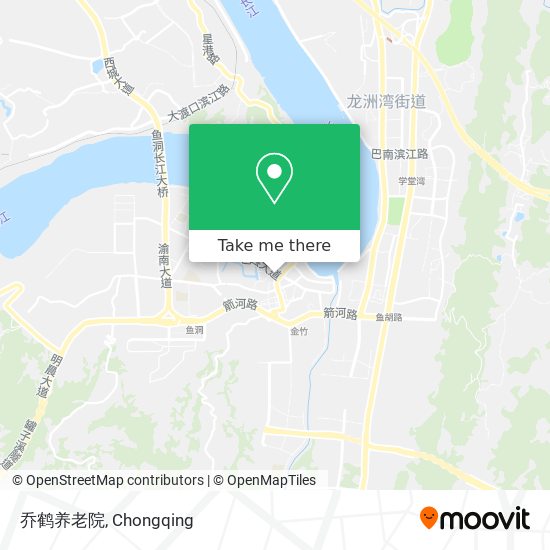 乔鹤养老院 map