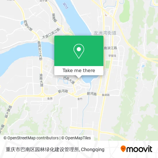 重庆市巴南区园林绿化建设管理所 map