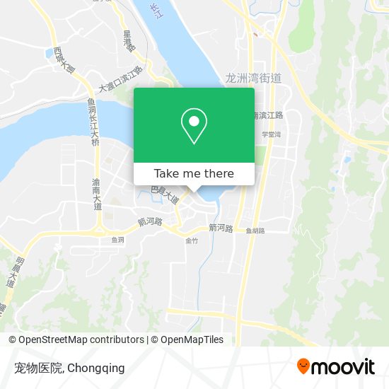 宠物医院 map