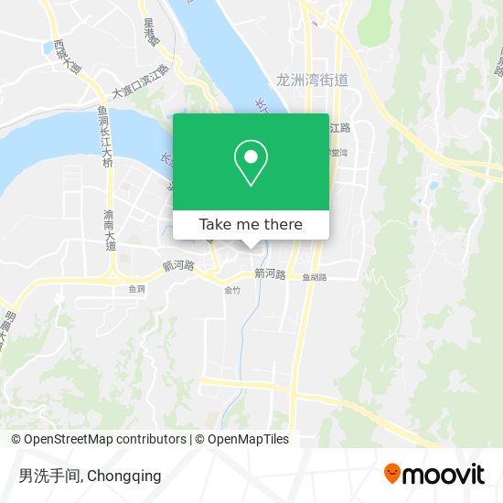 男洗手间 map
