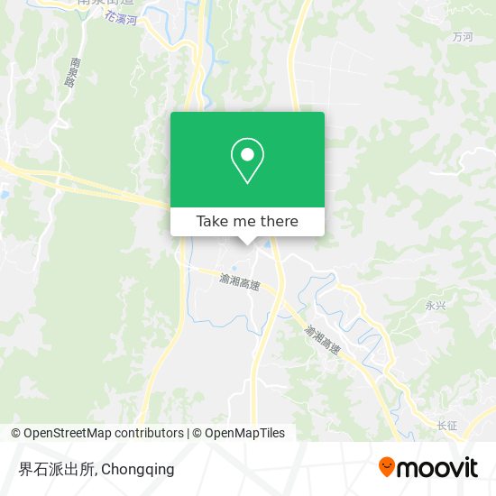 界石派出所 map