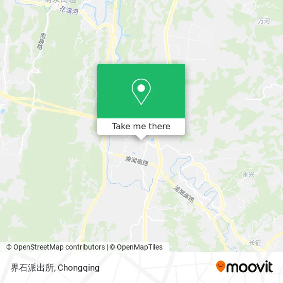 界石派出所 map