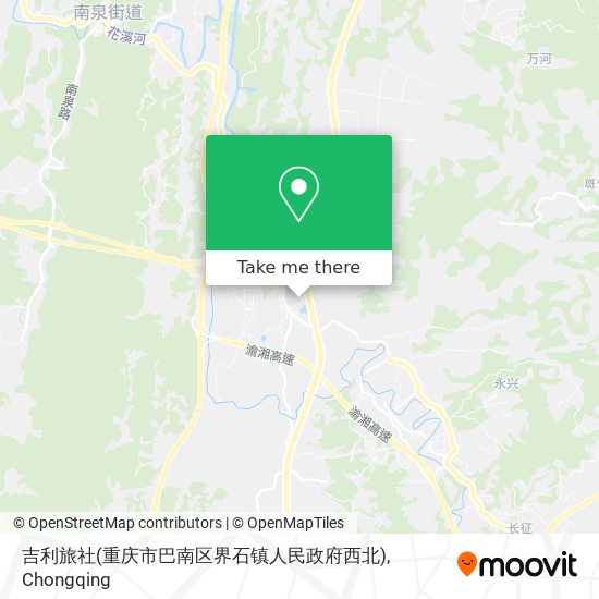 吉利旅社(重庆市巴南区界石镇人民政府西北) map