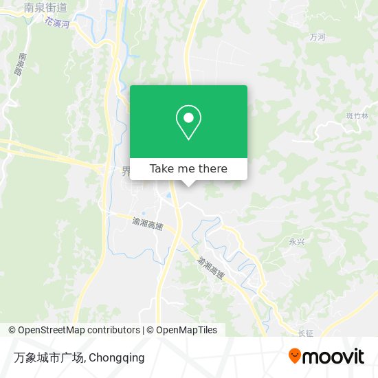 万象城市广场 map