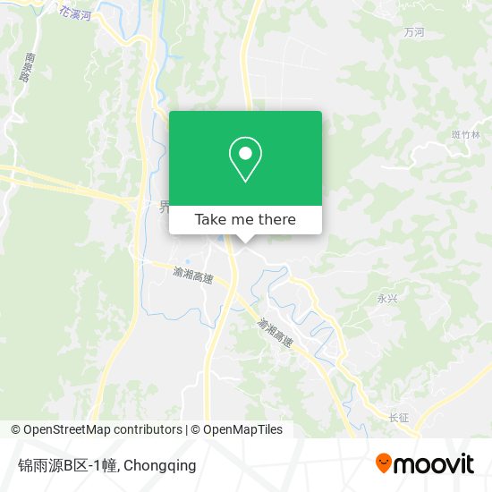 锦雨源B区-1幢 map