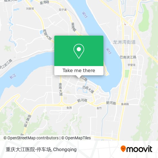 重庆大江医院-停车场 map