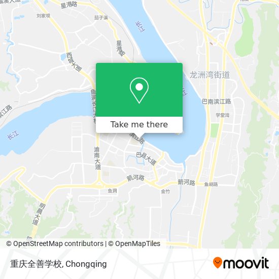 重庆全善学校 map