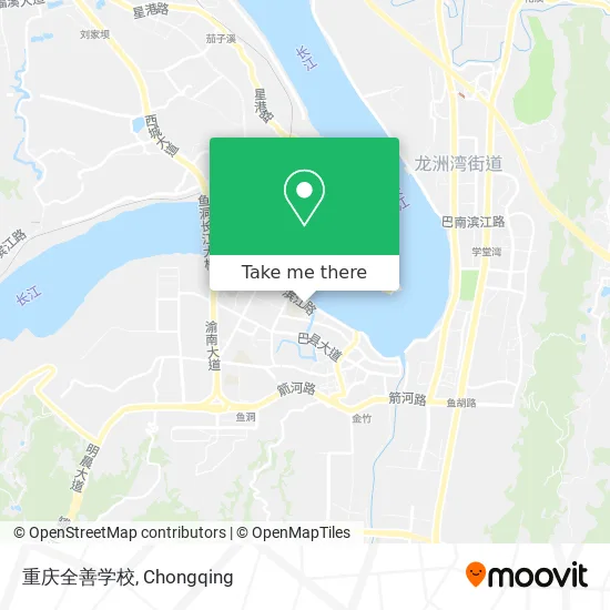 重庆全善学校 map