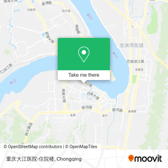 重庆大江医院-住院楼 map