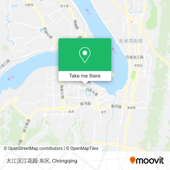 大江滨江花园-东区 map