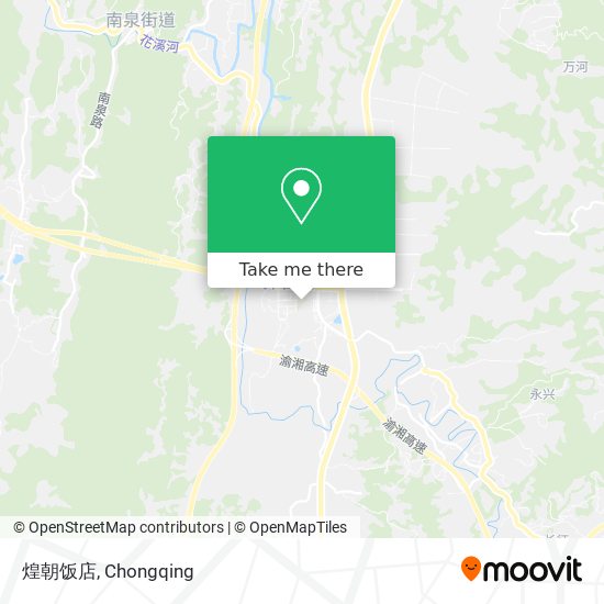 煌朝饭店 map