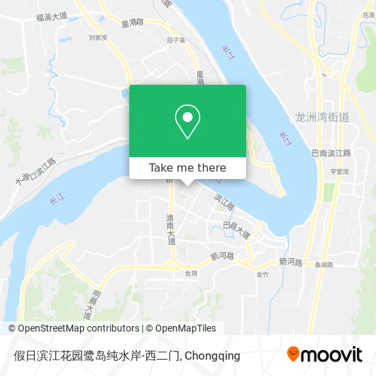 假日滨江花园鹭岛纯水岸-西二门 map