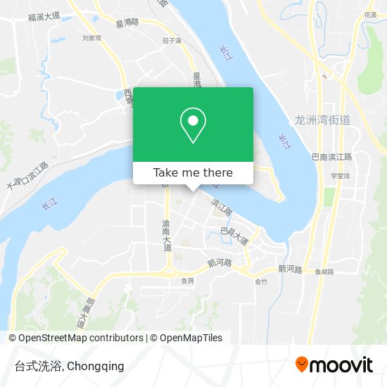 台式洗浴 map