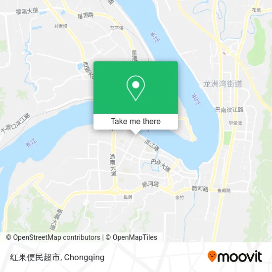 红果便民超市 map