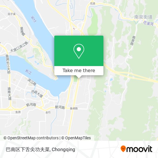 巴南区下舌尖功夫菜 map