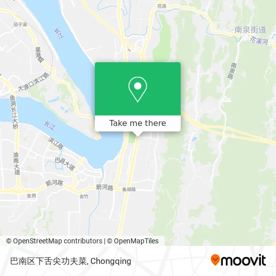 巴南区下舌尖功夫菜 map