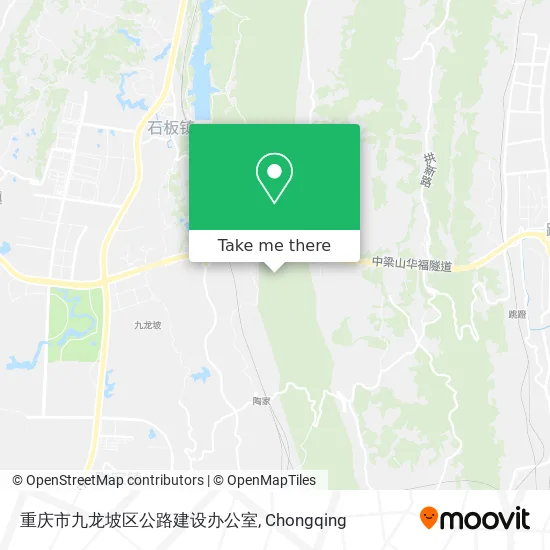 重庆市九龙坡区公路建设办公室 map