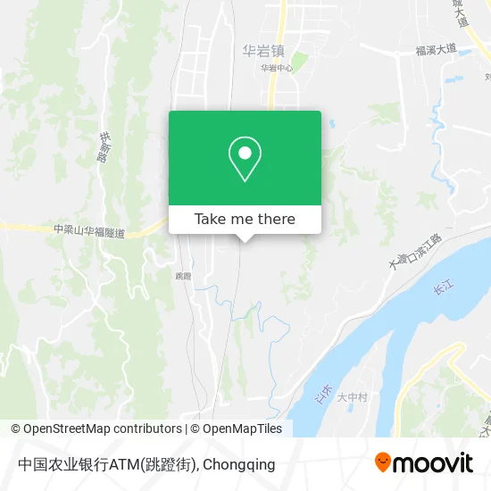 中国农业银行ATM(跳蹬街) map