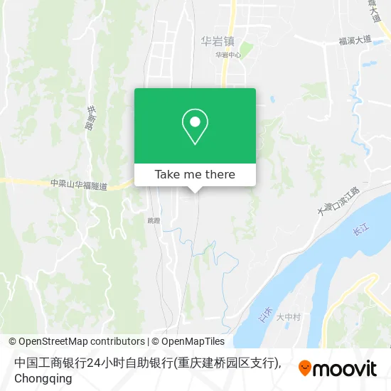 中国工商银行24小时自助银行(重庆建桥园区支行) map
