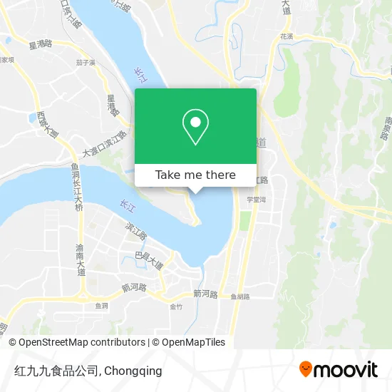 红九九食品公司 map