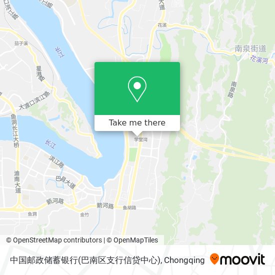 中国邮政储蓄银行(巴南区支行信贷中心) map