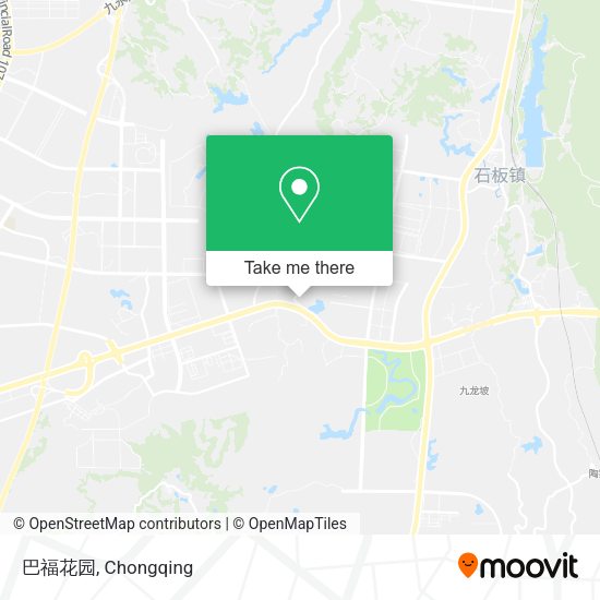 巴福花园 map