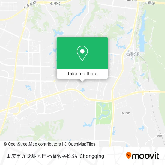 重庆市九龙坡区巴福畜牧兽医站 map