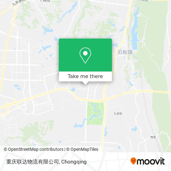 重庆联达物流有限公司 map