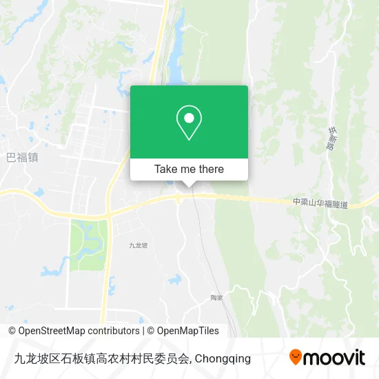 九龙坡区石板镇高农村村民委员会 map