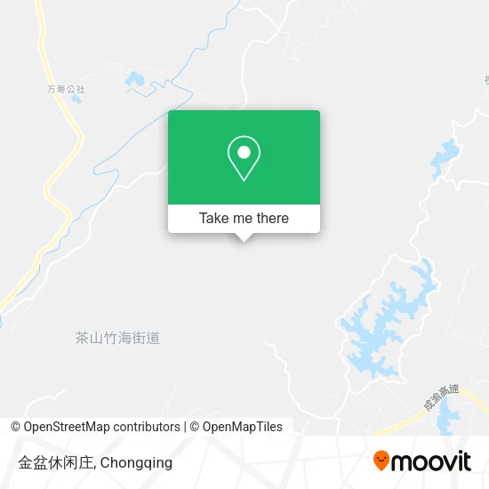 金盆休闲庄 map