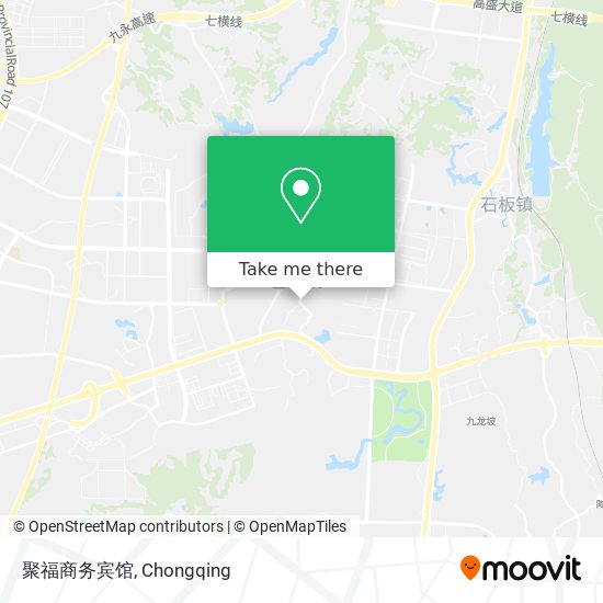 聚福商务宾馆 map