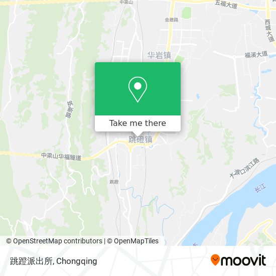 跳蹬派出所 map