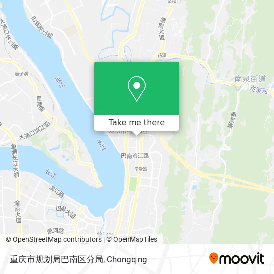 重庆市规划局巴南区分局 map