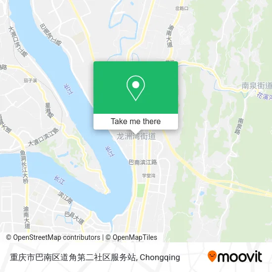 重庆市巴南区道角第二社区服务站 map