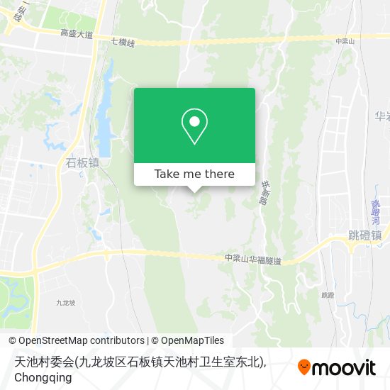 天池村委会(九龙坡区石板镇天池村卫生室东北) map