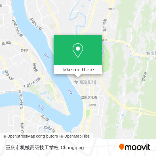 重庆市机械高级技工学校 map
