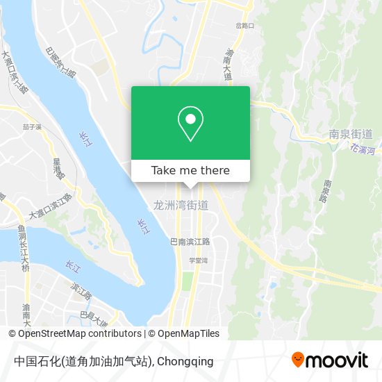 中国石化(道角加油加气站) map